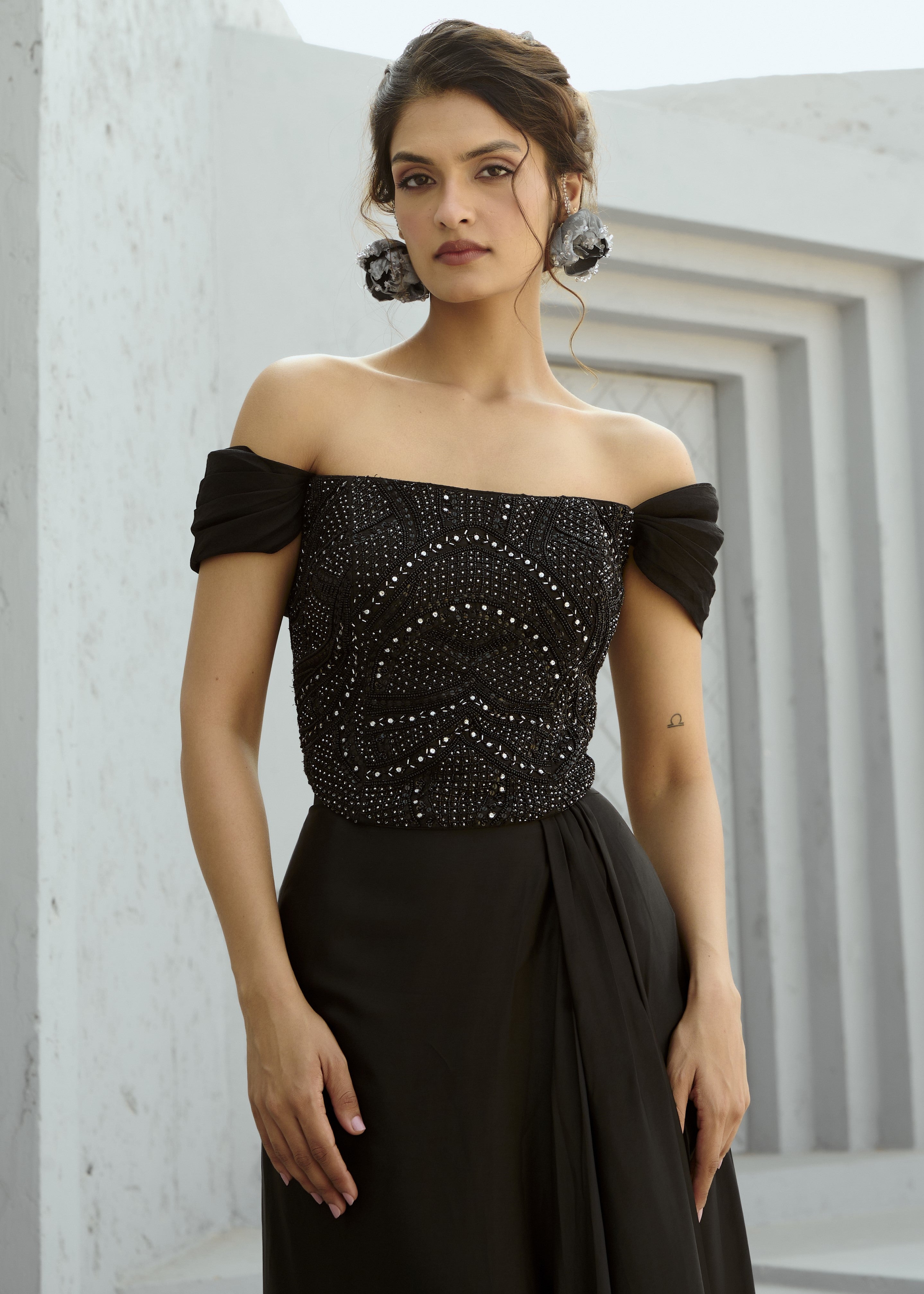 Stella Corset Drape Skirt