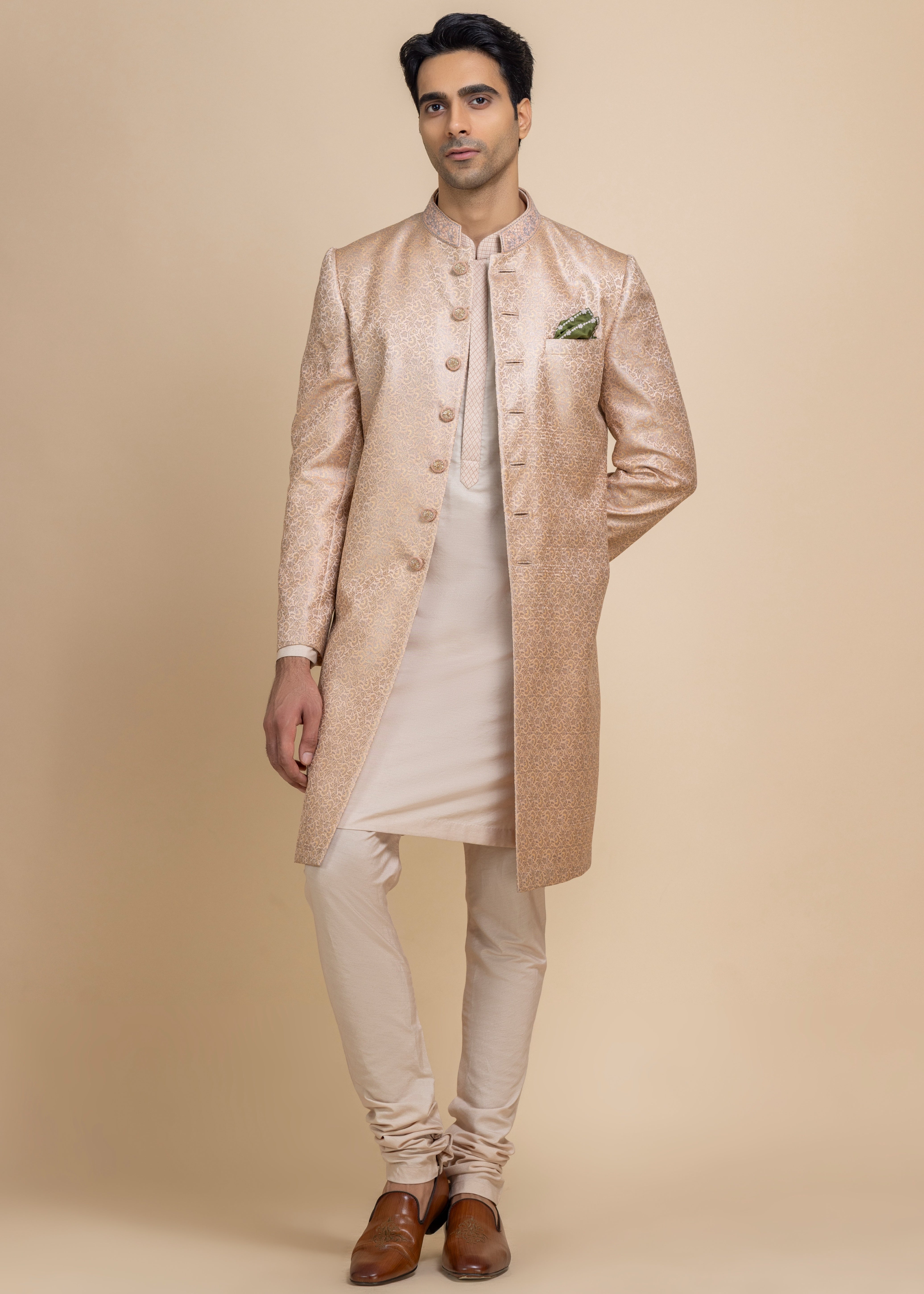 Rosé Banaras Sherwani