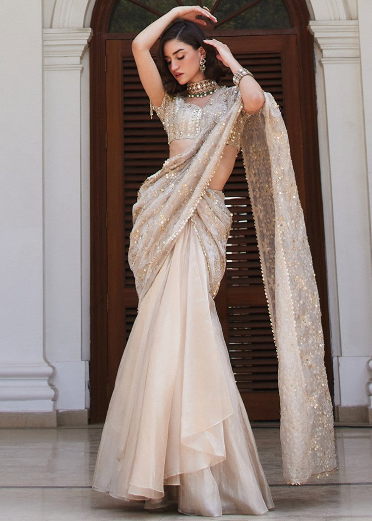 Tissue Pre-drape Sari
