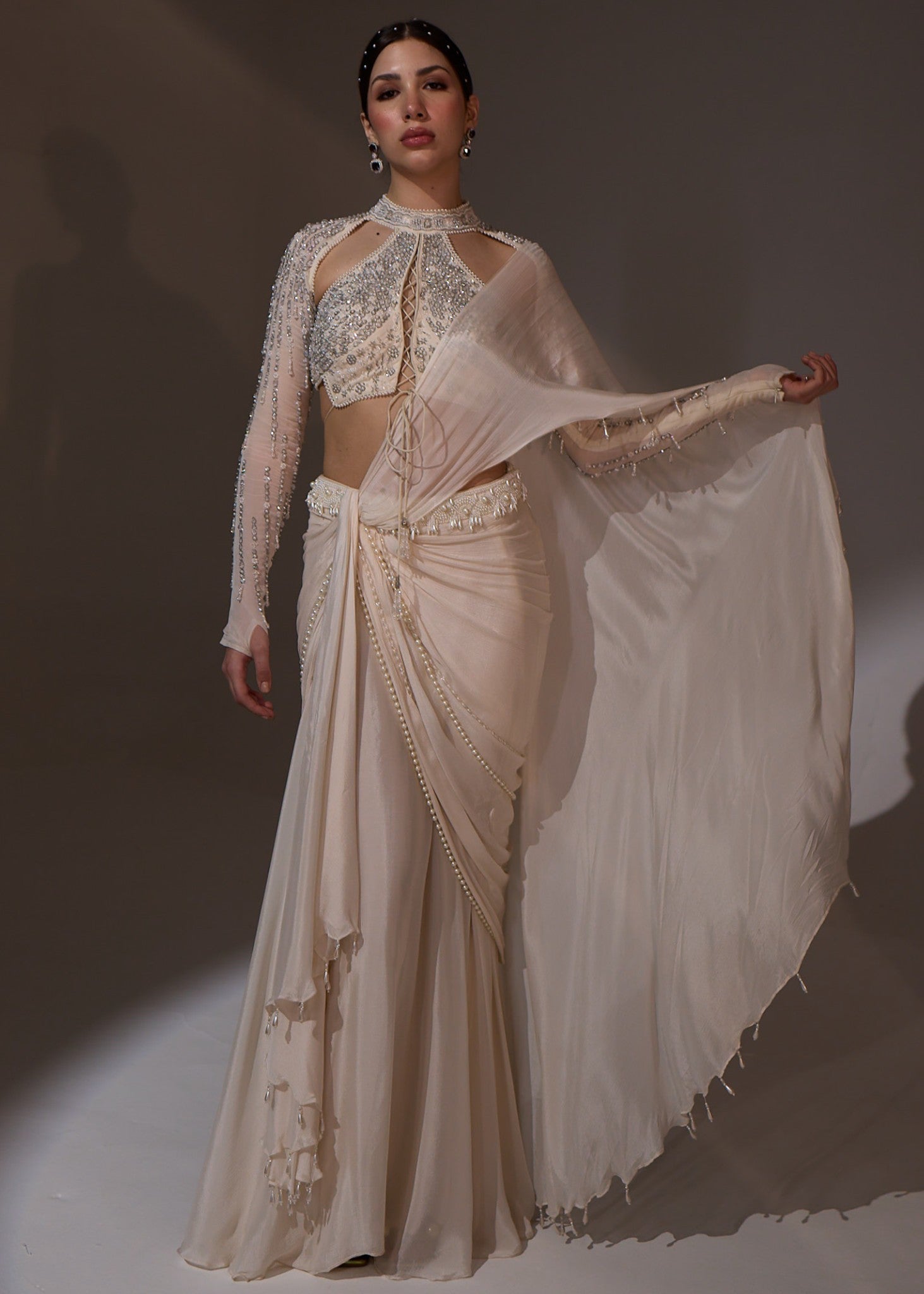 Magnolia Drape Sari