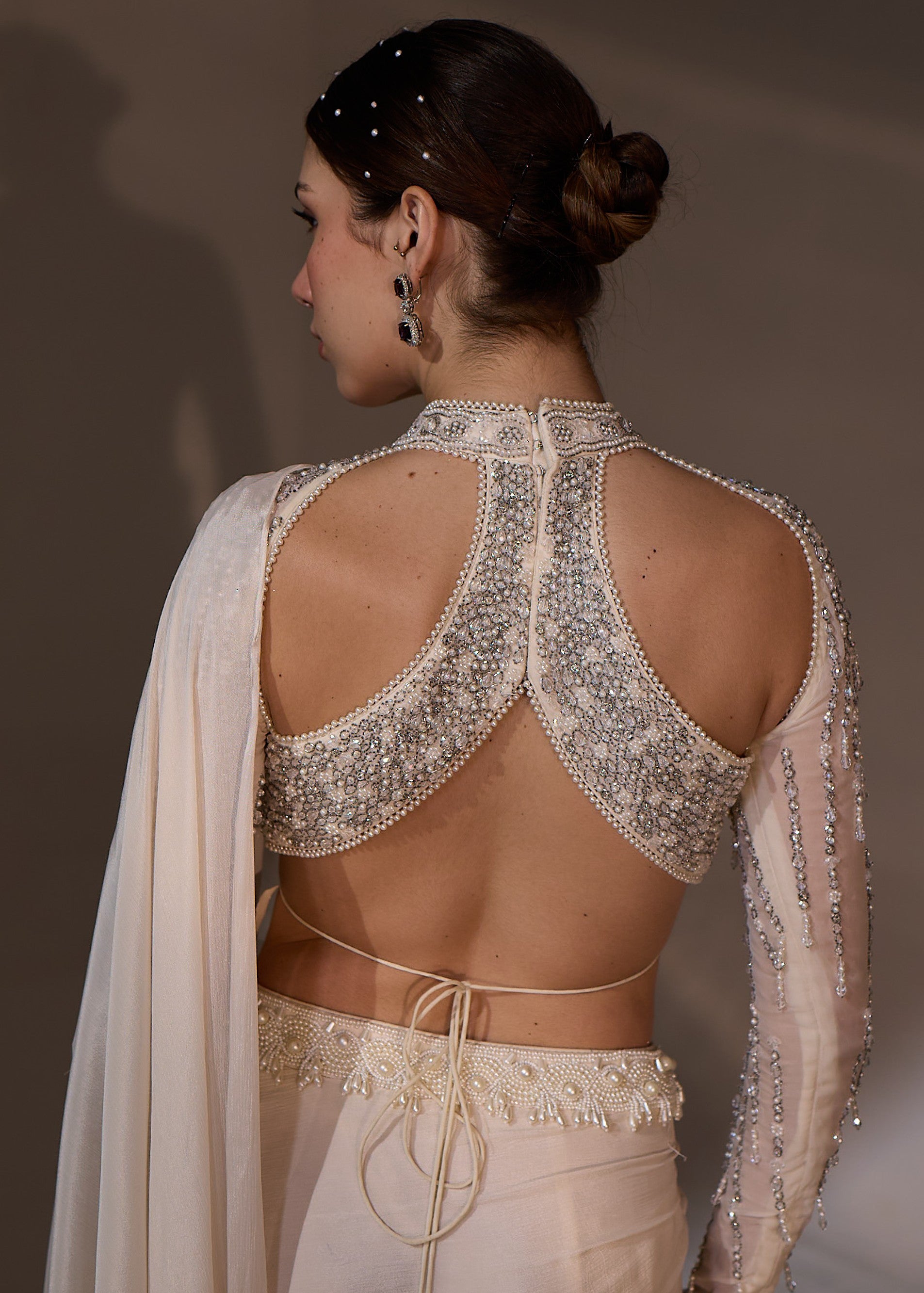 Magnolia Drape Sari
