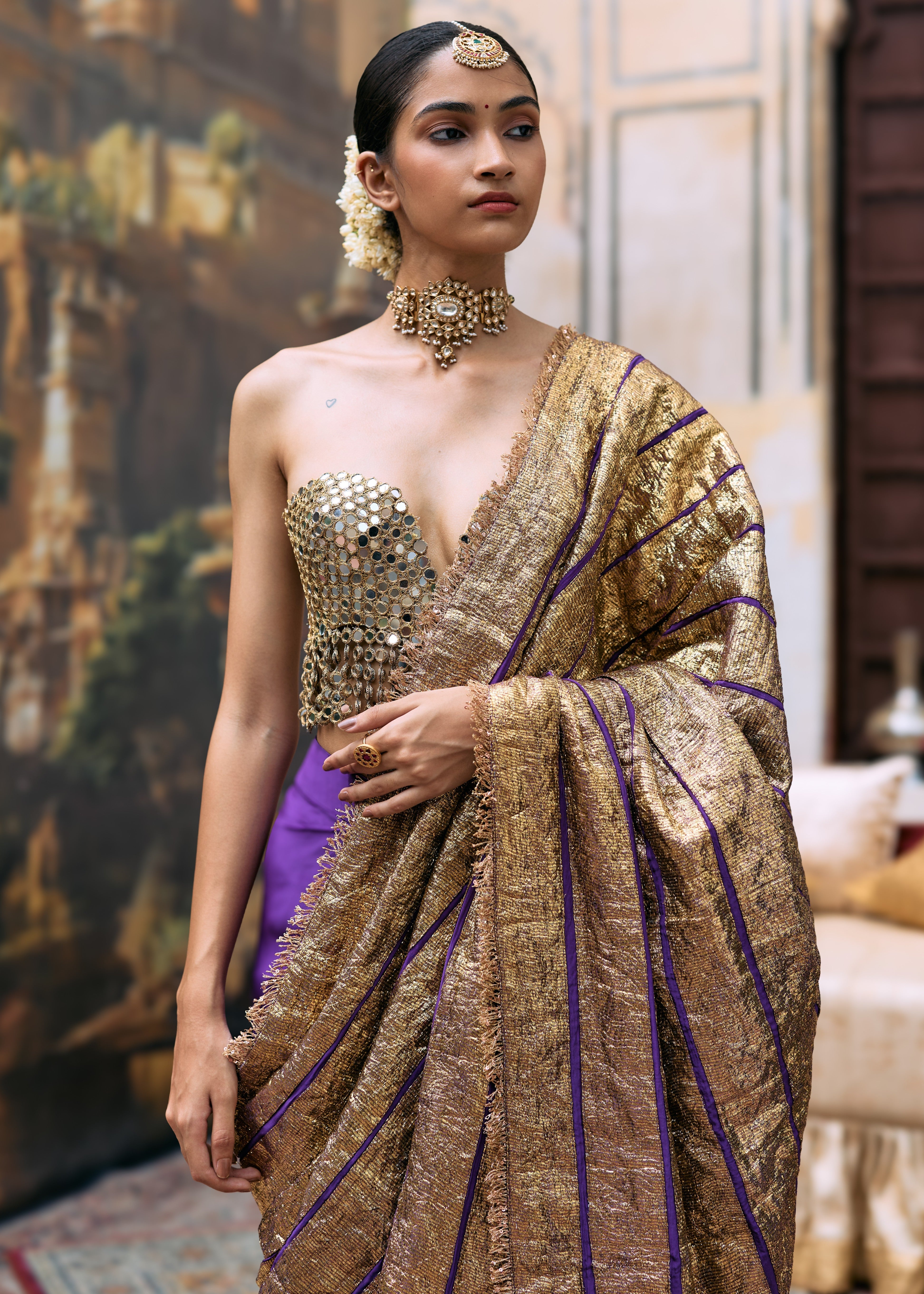 Svarnaalata Sari Set