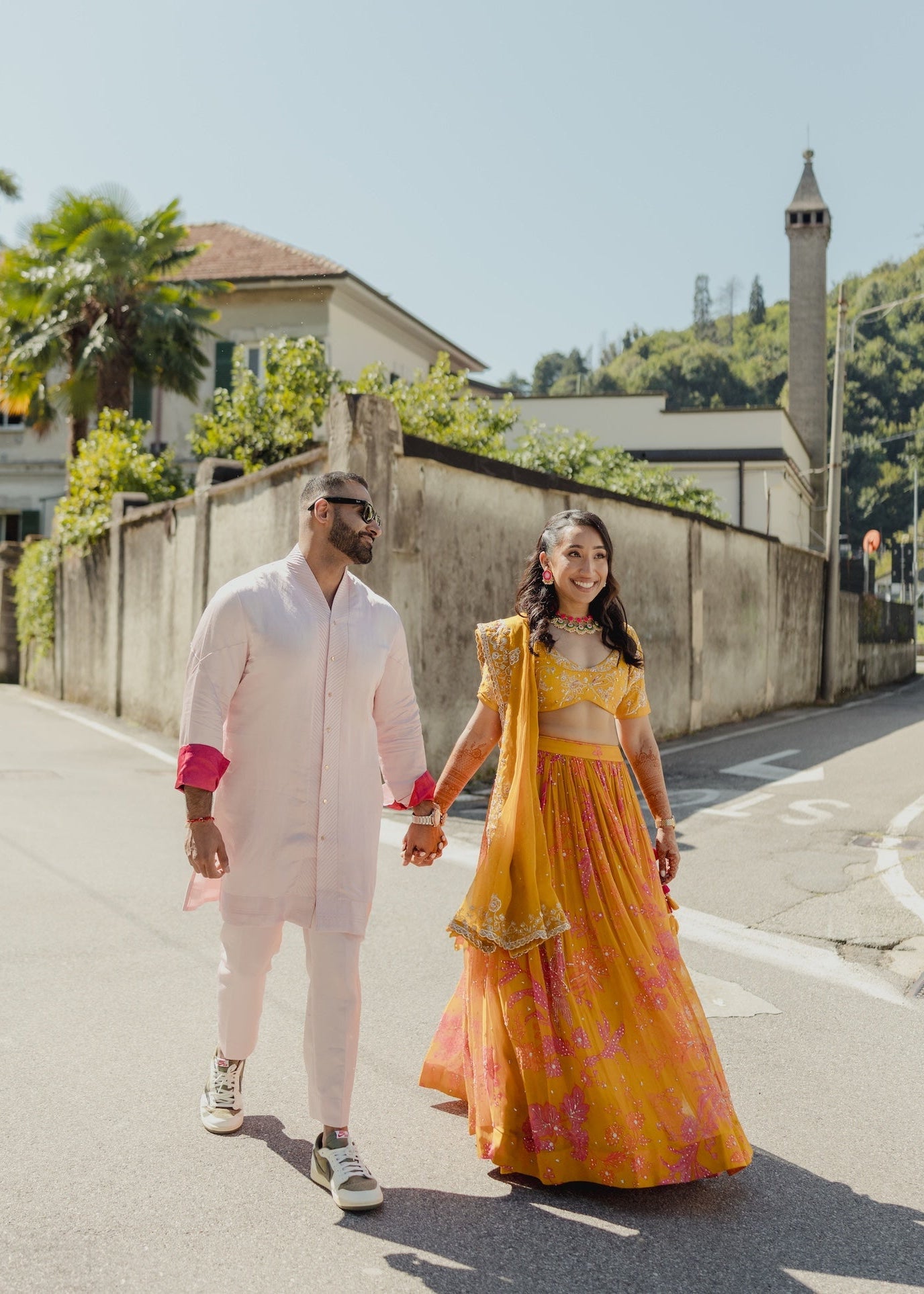 Nisha's Haldi Lehenga Set