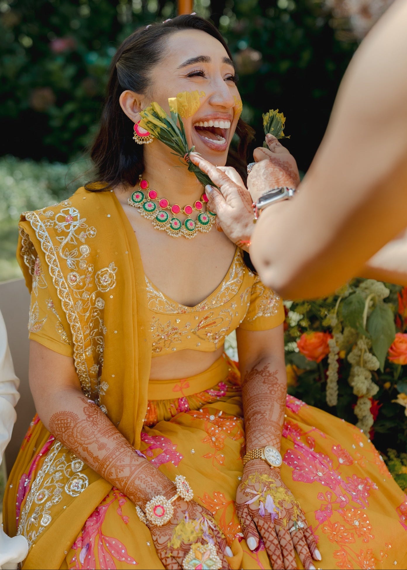 Nisha's Haldi Lehenga Set