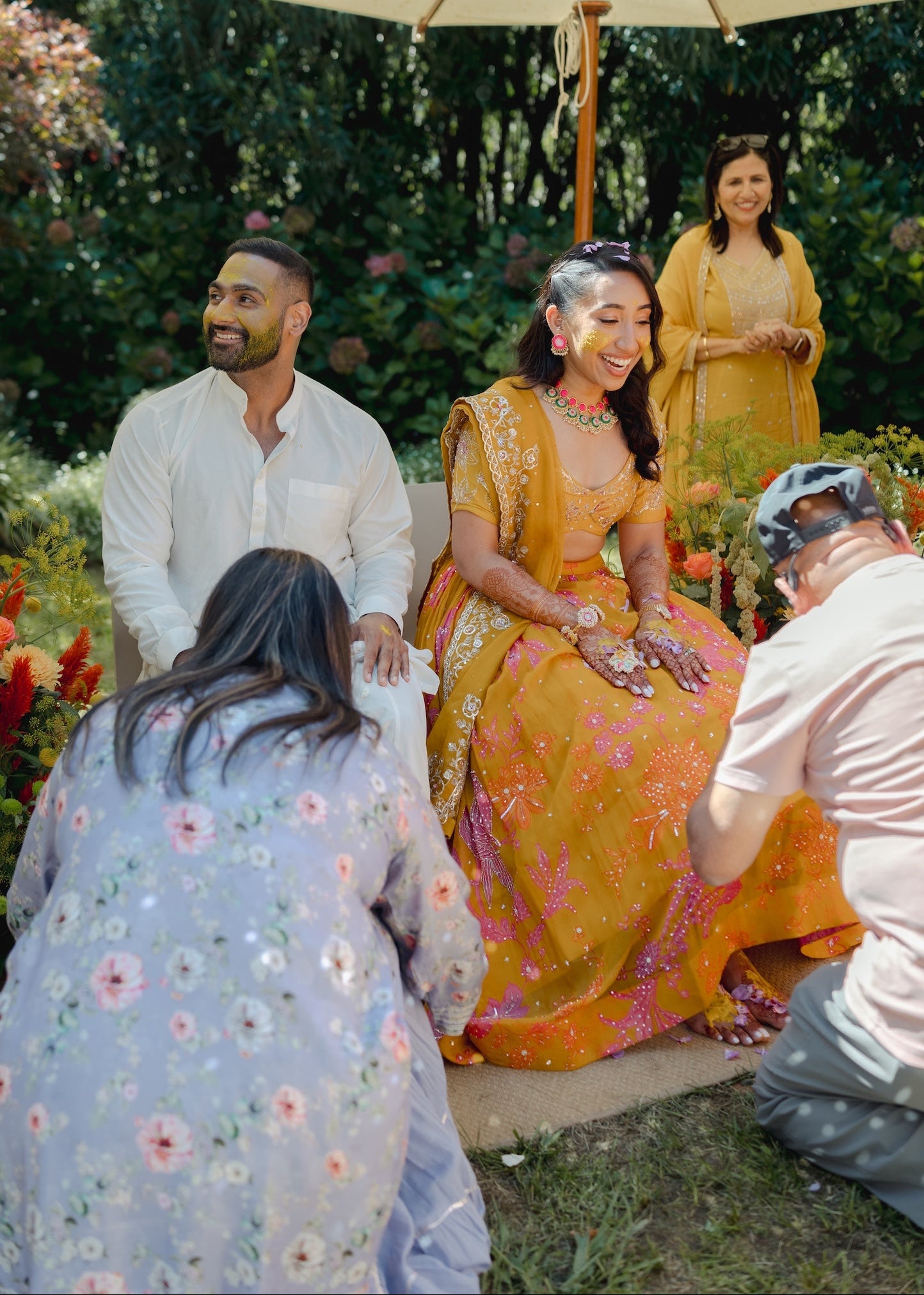 Nisha's Haldi Lehenga Set
