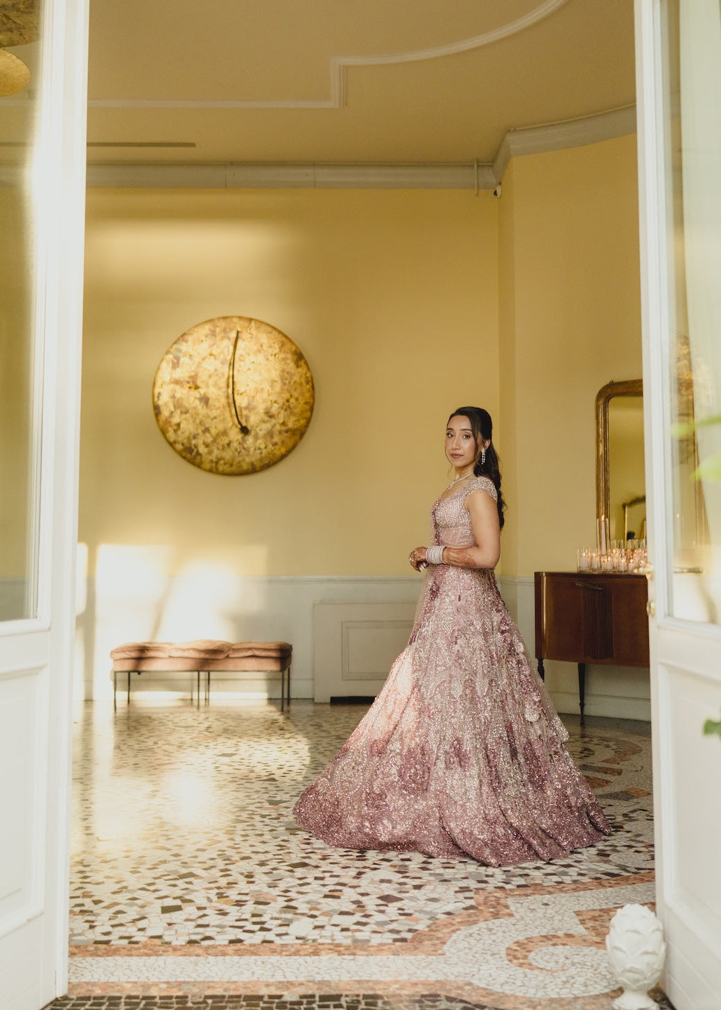 Nisha's Sangeet Lehenga