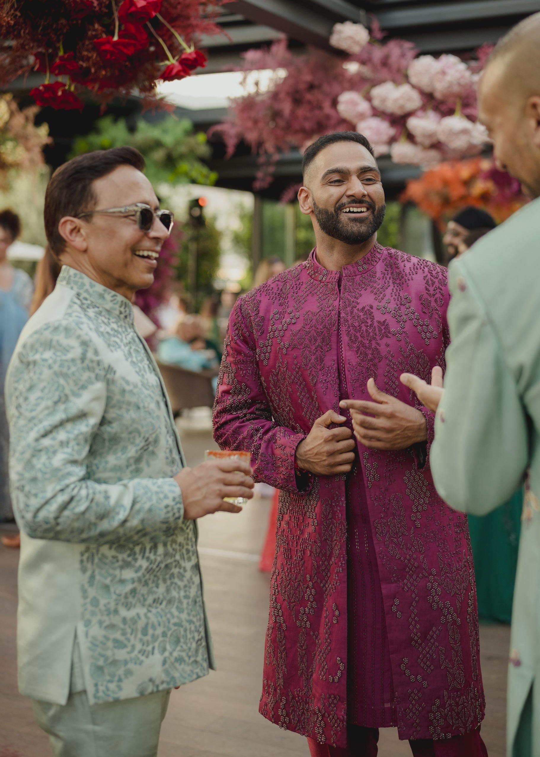 Billy's Sangeet Sherwani Set