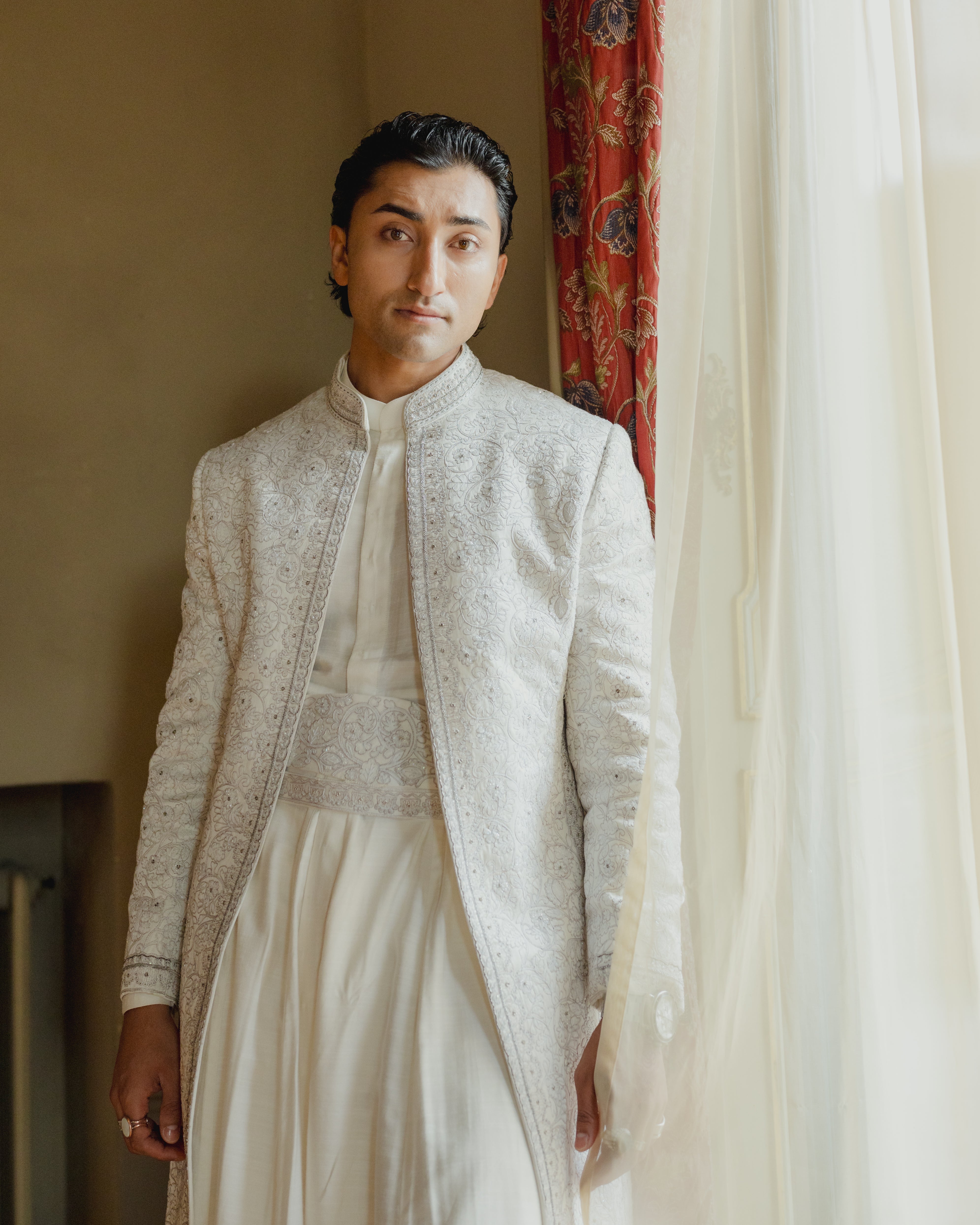 Nikhil's Wedding Ceremony Sherwani Set