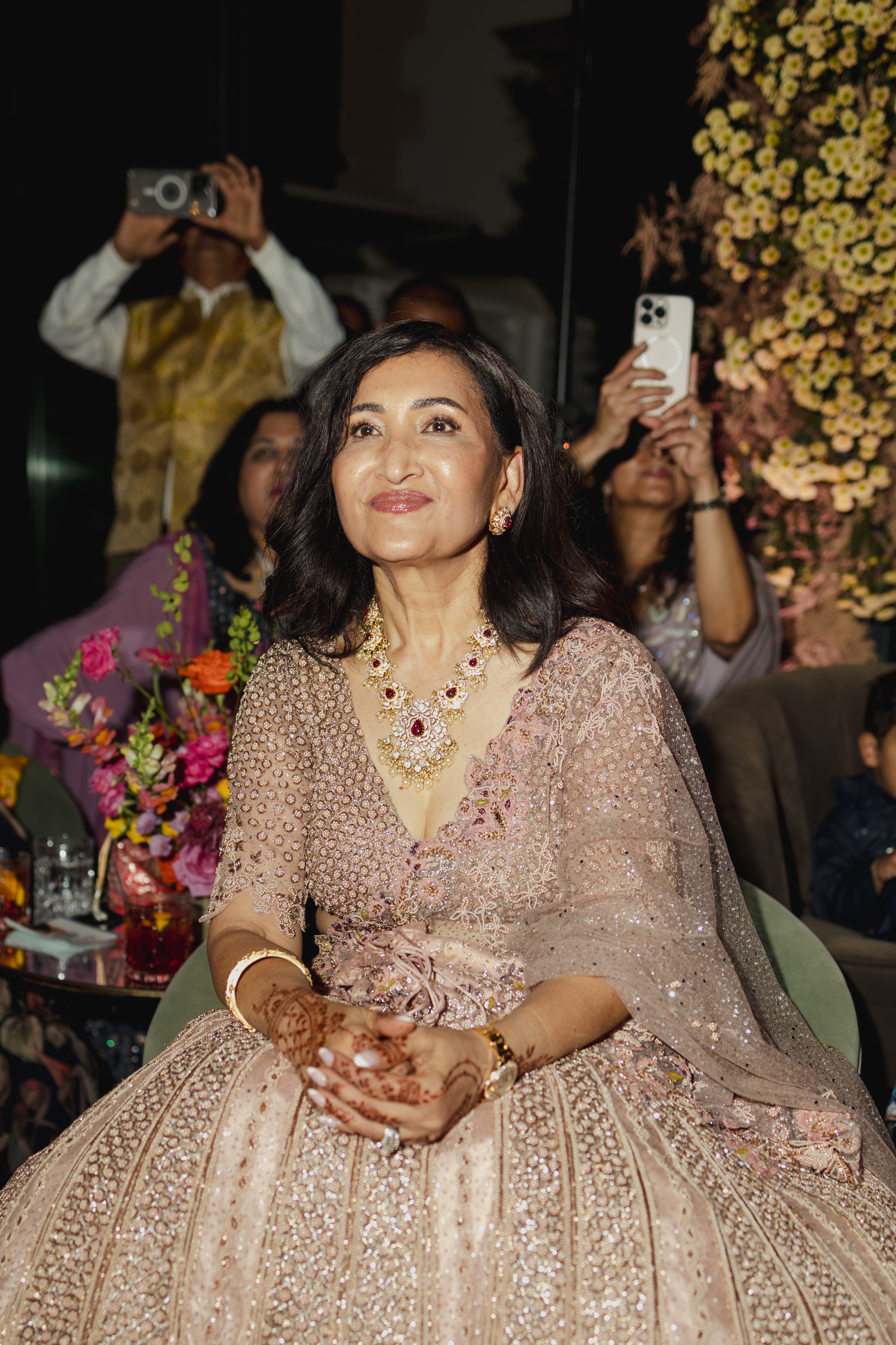 Mother-of-the-Bride Sangeet Lehenga Set