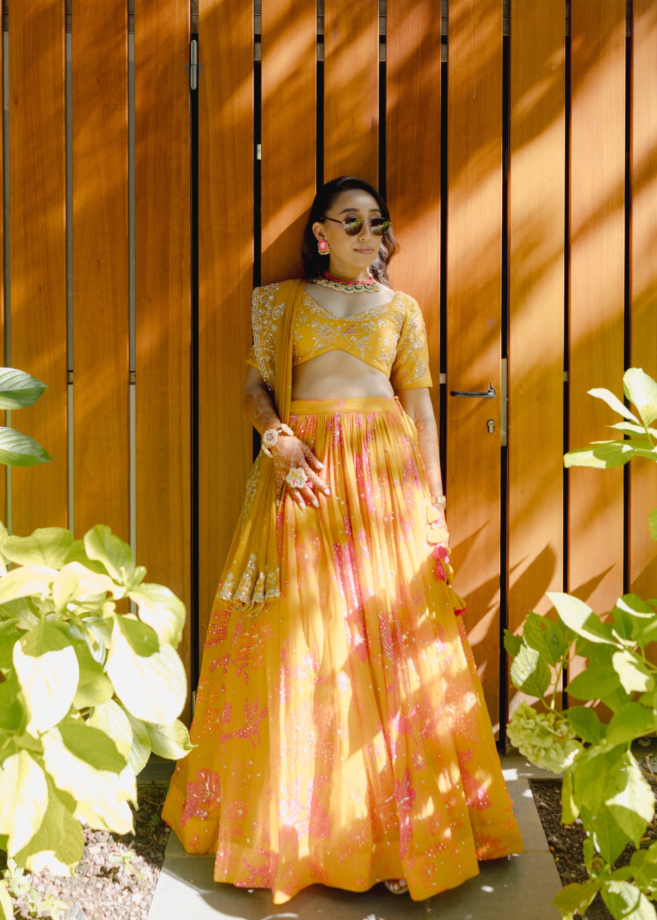 Nisha's Haldi Lehenga Set