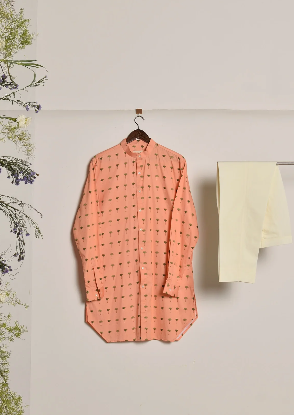 Peach Piccolo Kurta Set