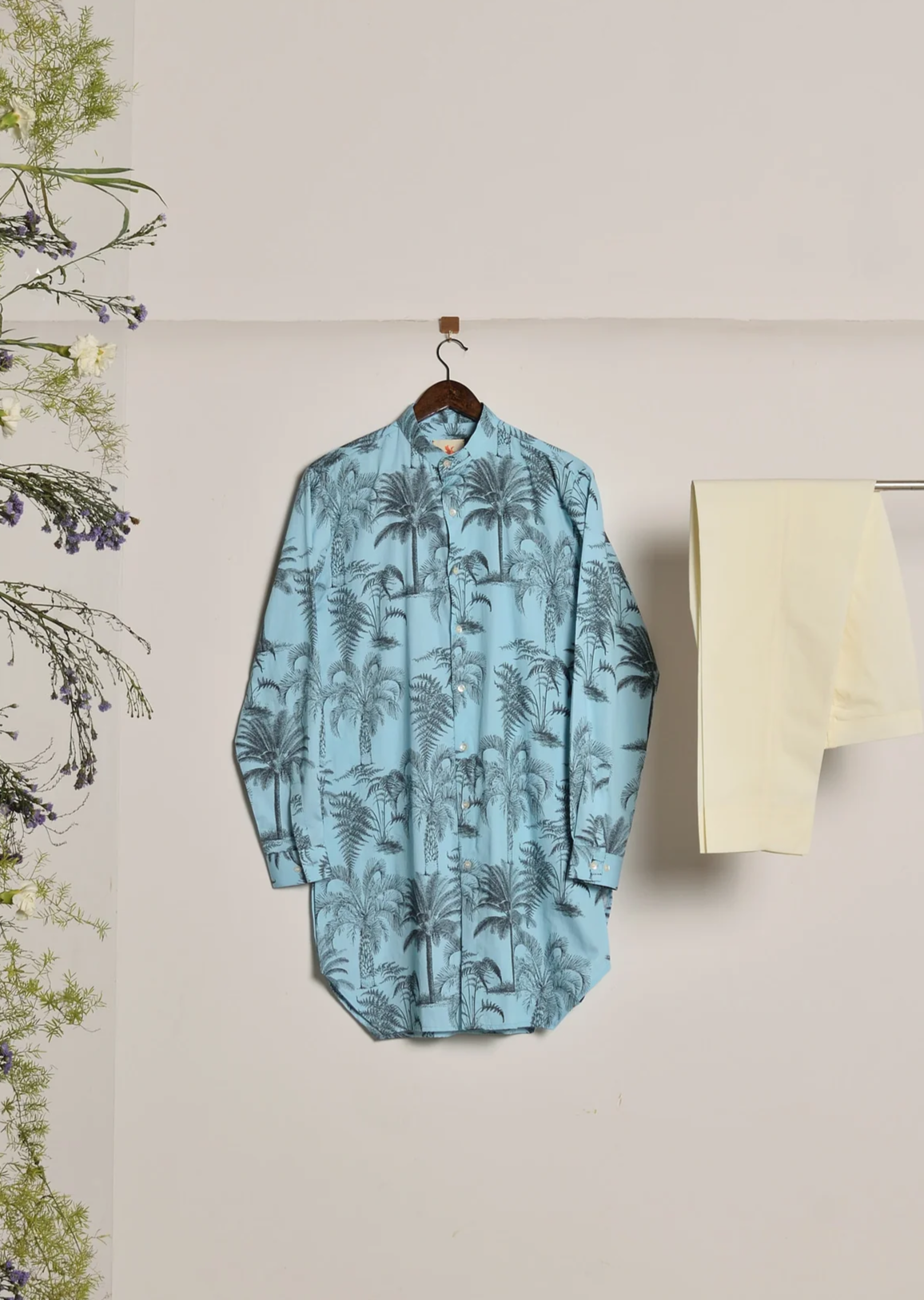 Blue Palermo Kurta Set