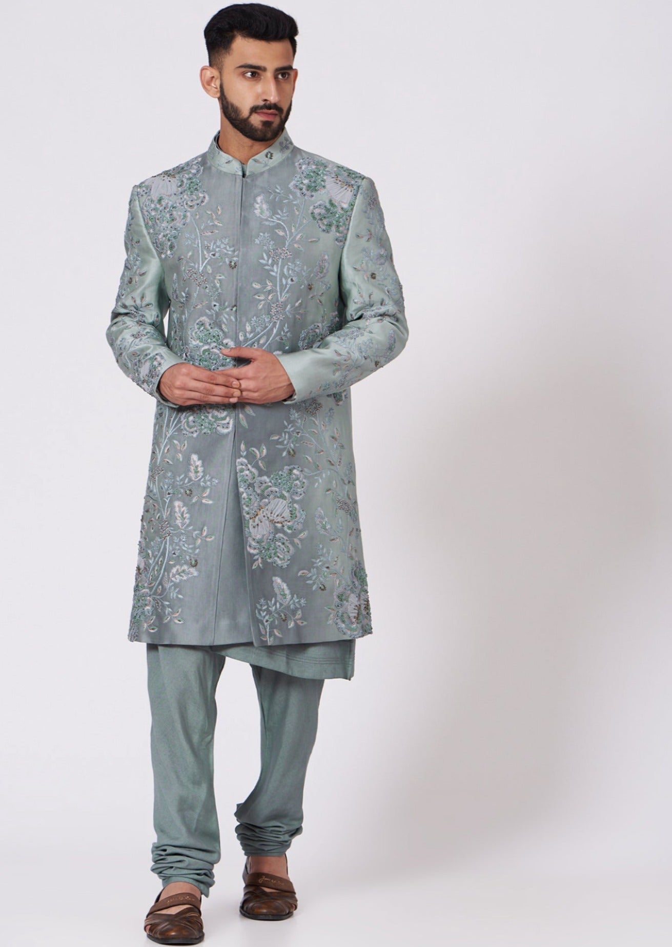 Ice Age Sherwani Set