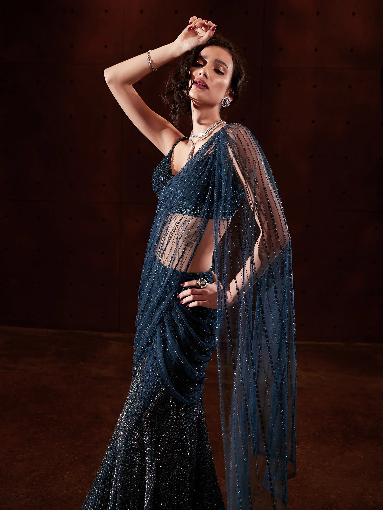 Azura Draped Sari
