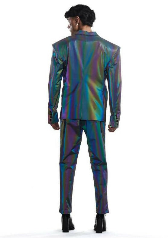 Black Reflective Blazer