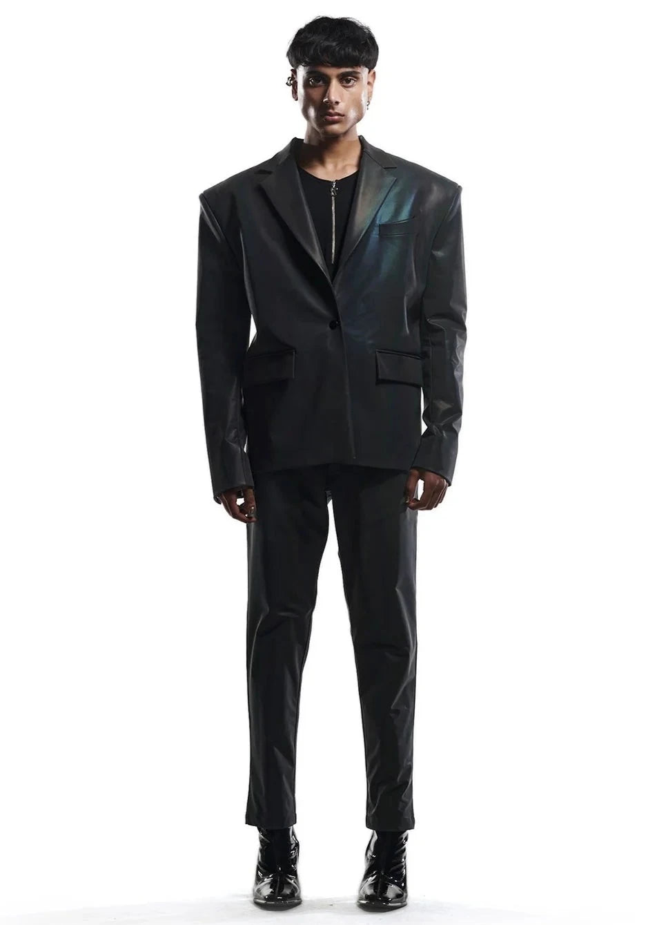 Black Reflective Pants