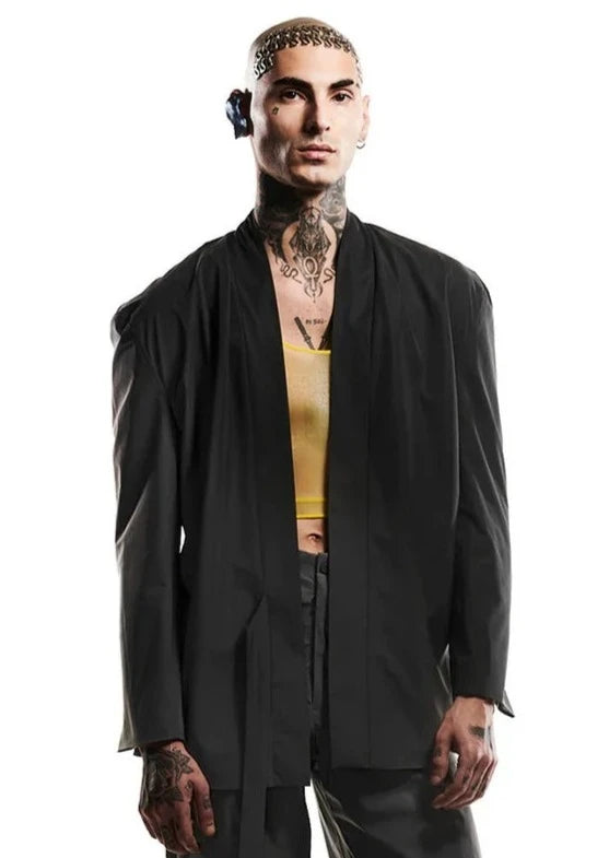 Dual Tone Reflective Kimono