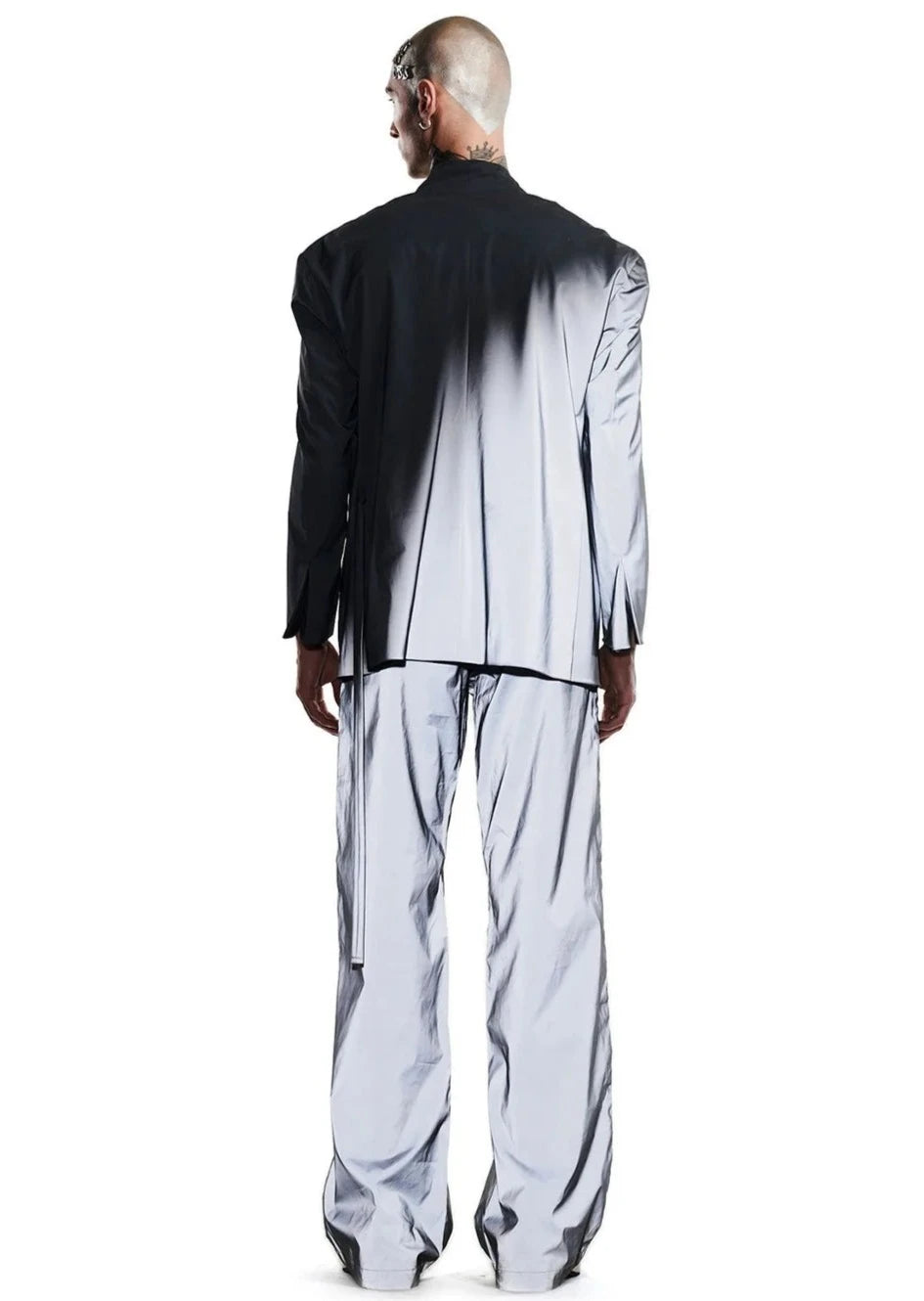 Dual Tone Reflective Kimono