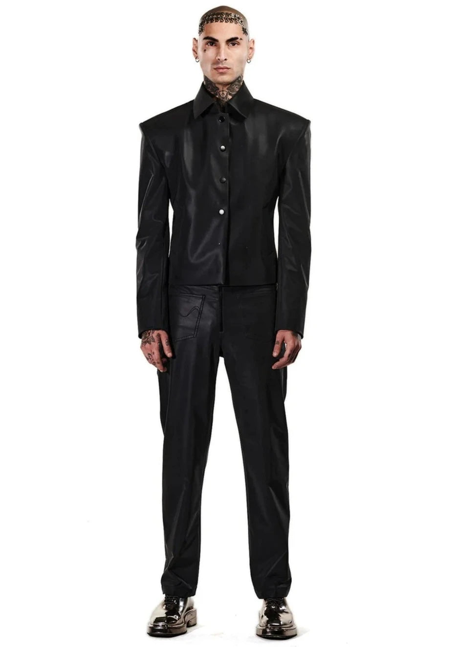 Grey Reflective Pants