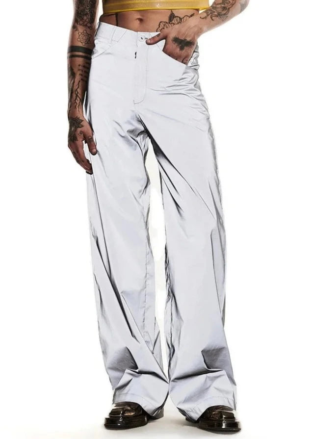 Silver Reflective Pants