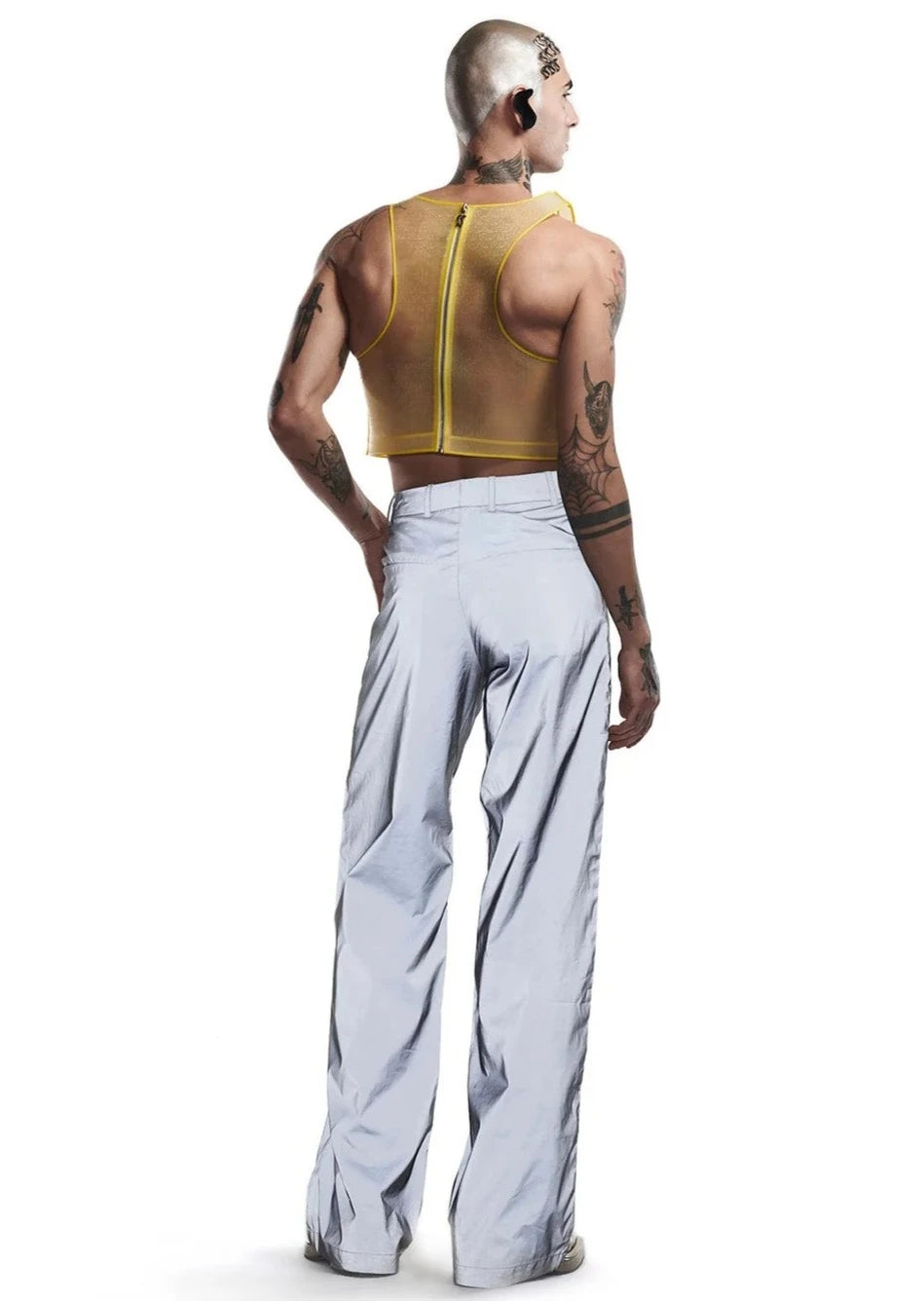 Silver Reflective Pants