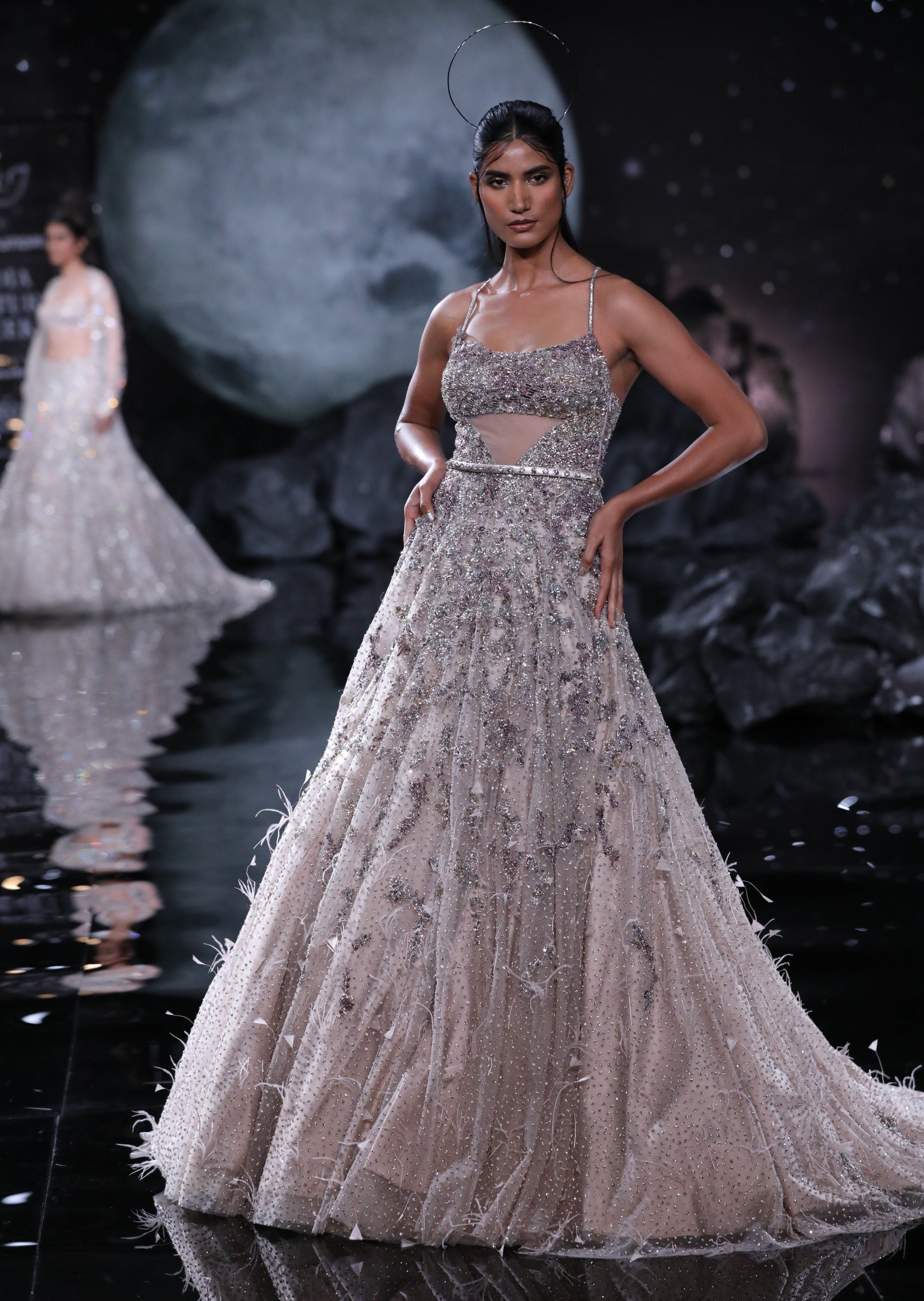 Agnes Embroidered Gown
