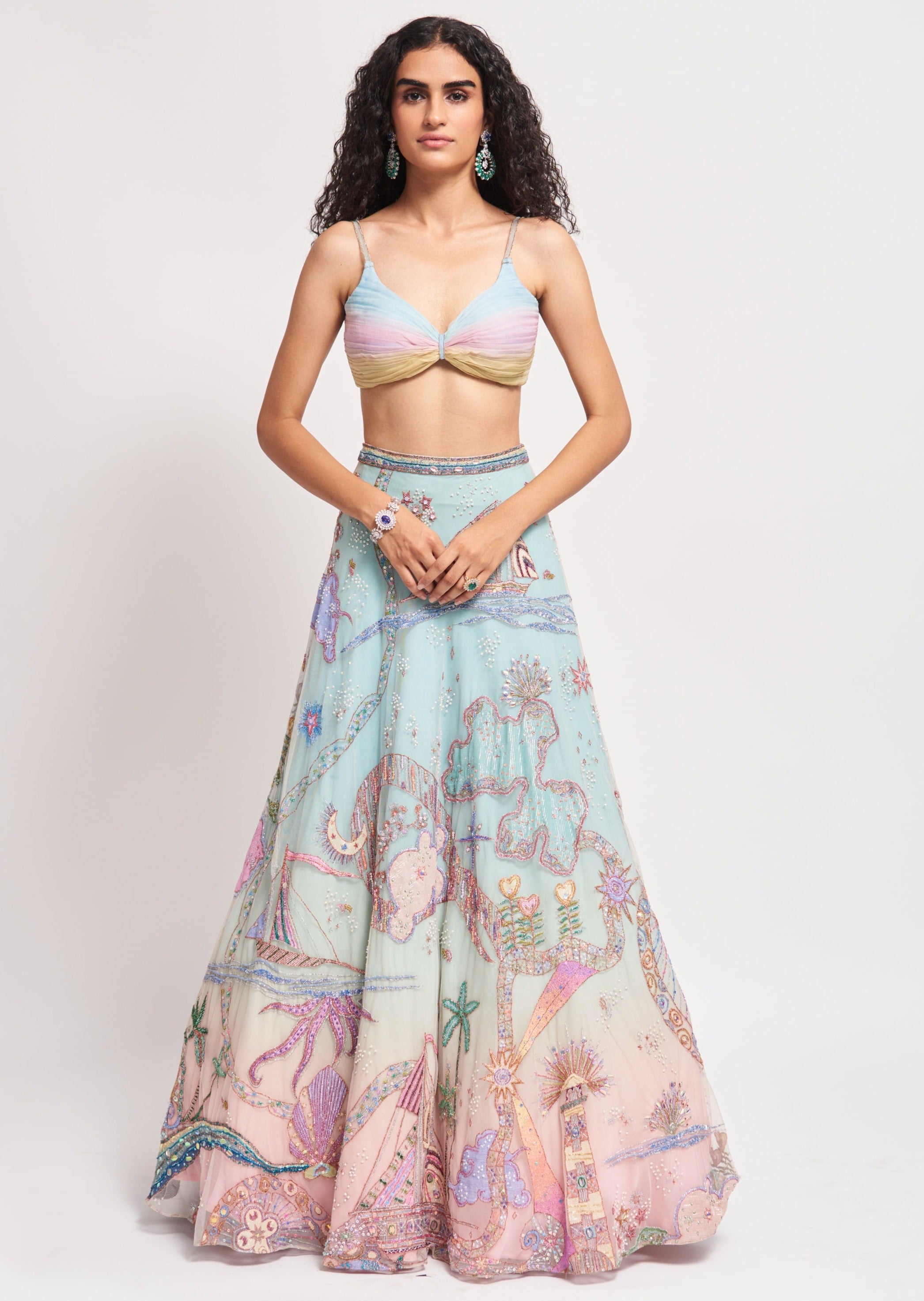 Neda Lehenga Set