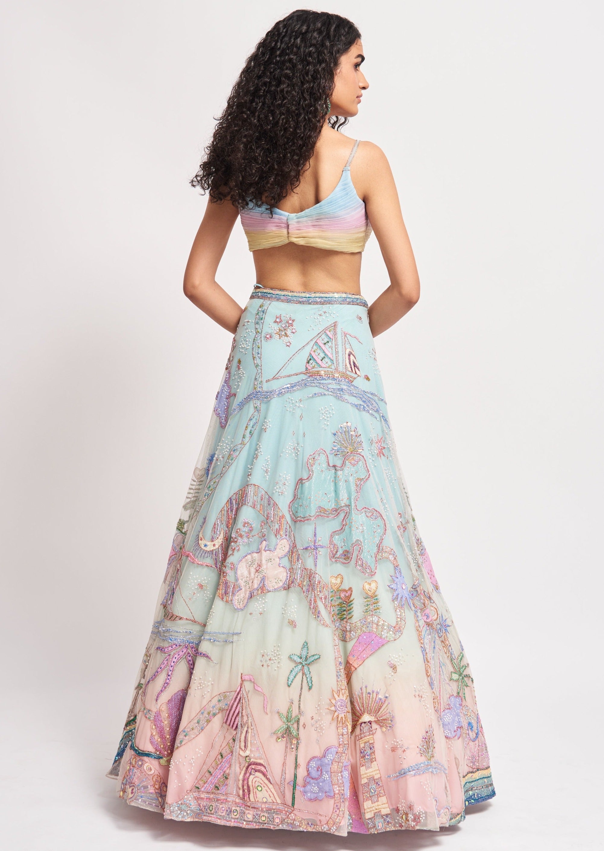 Neda Lehenga Set