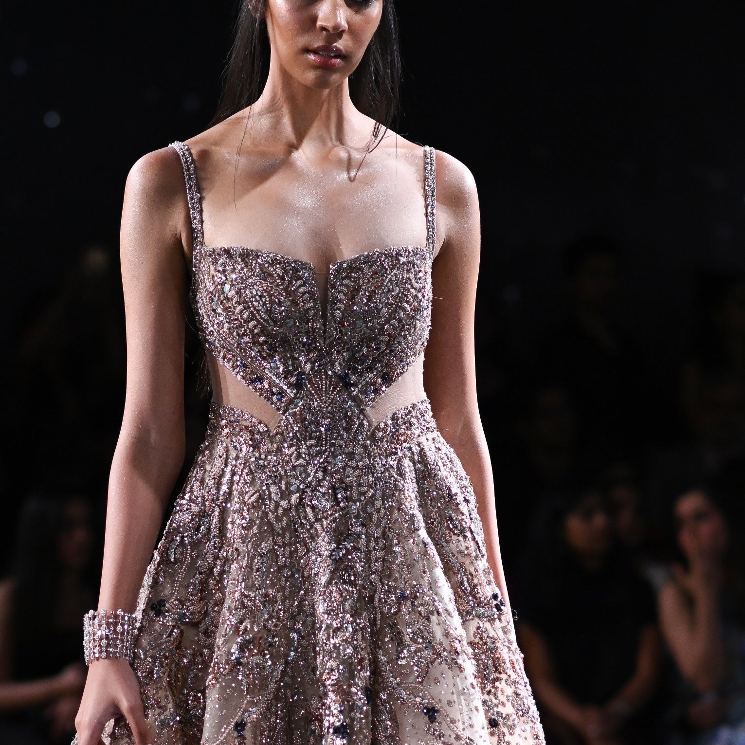 Alexandra Shimmer Tulle Bridal Gown