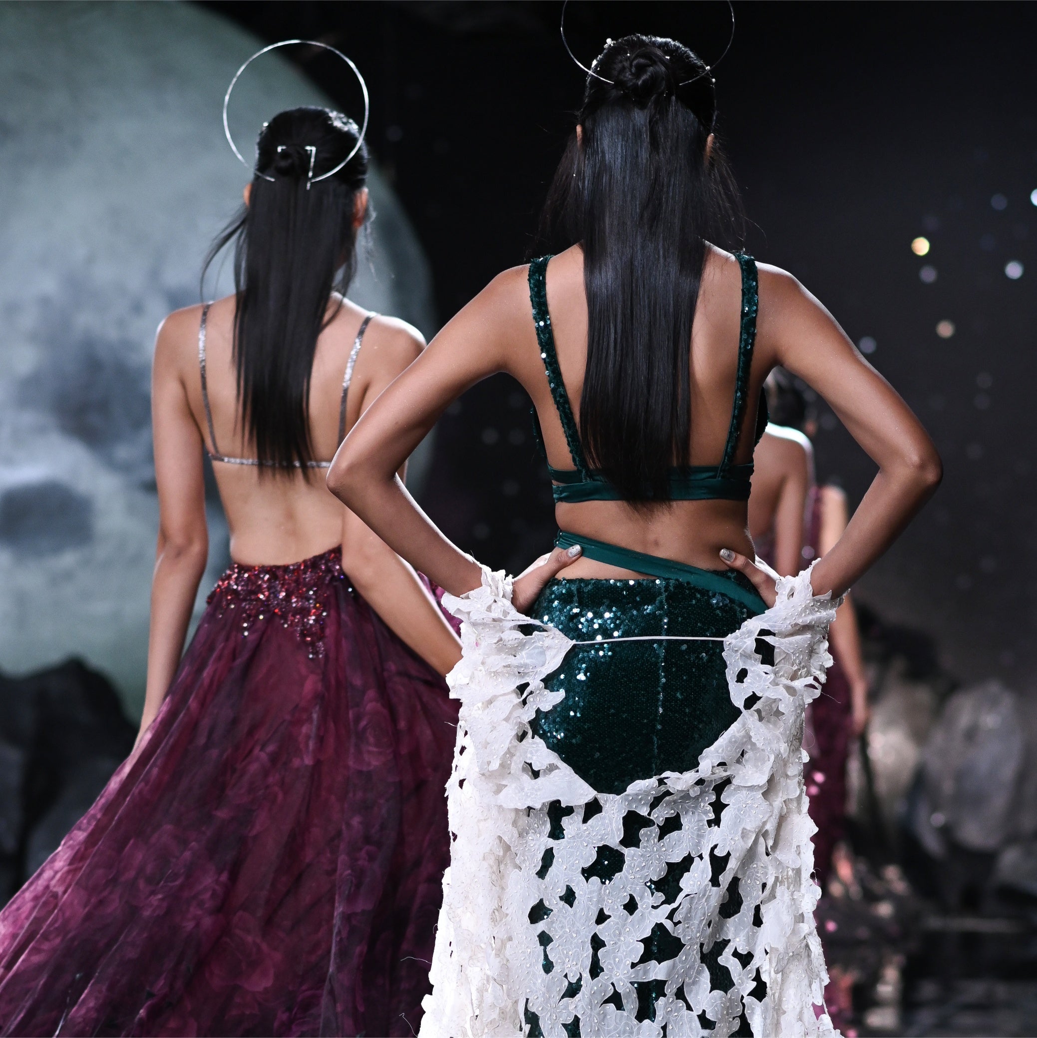 Cora Sheeted Skirt Set