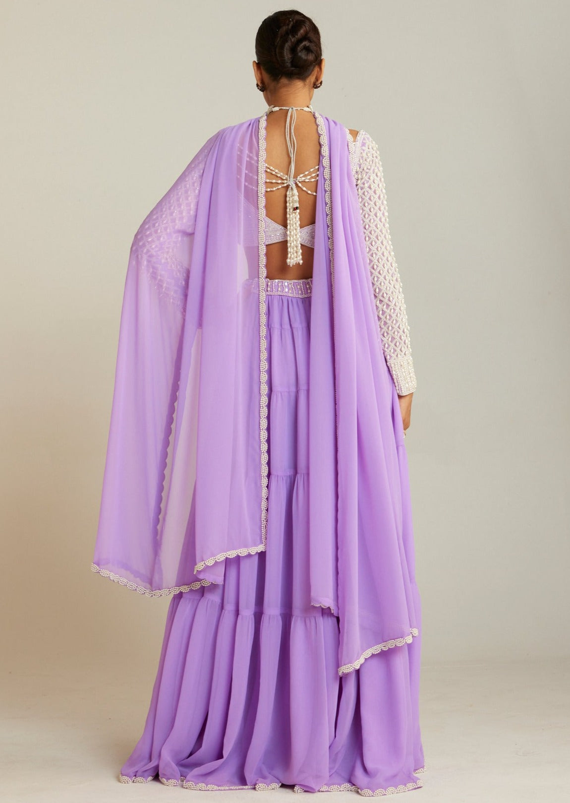 Lilac Sharara Set