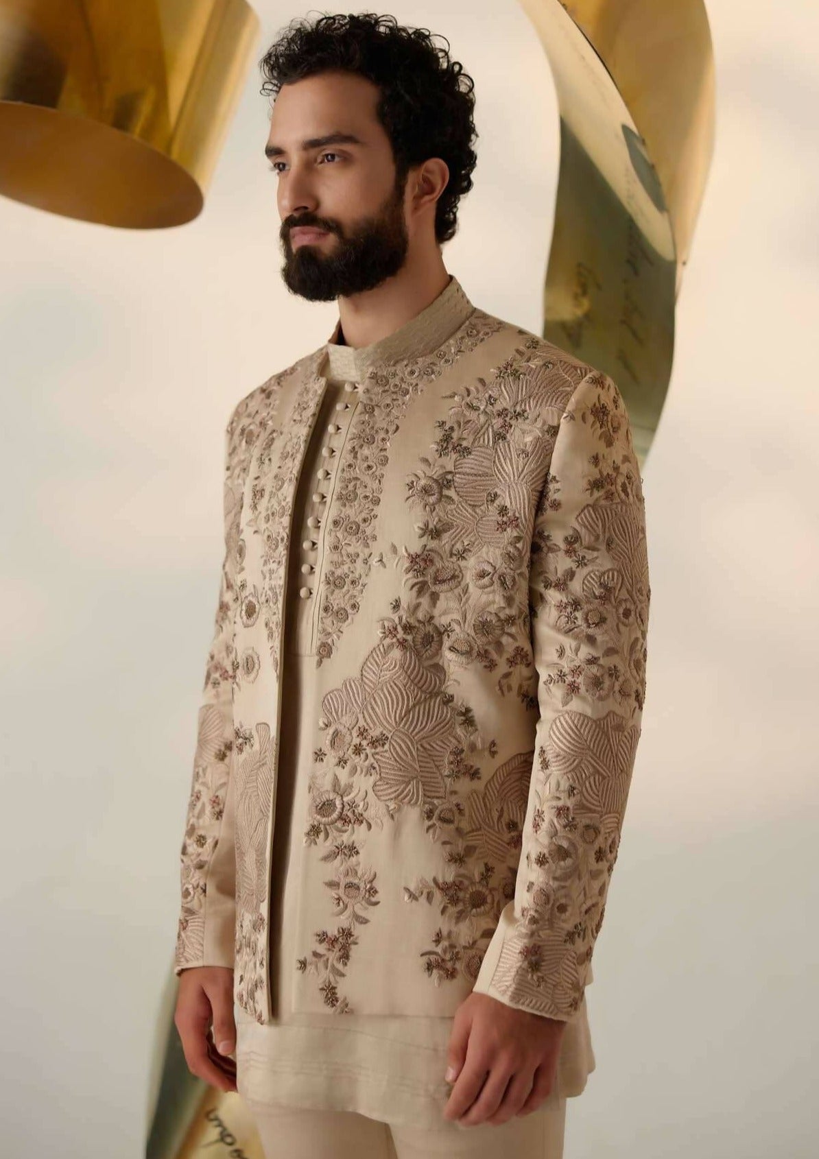 Sand Grey Short Jacket