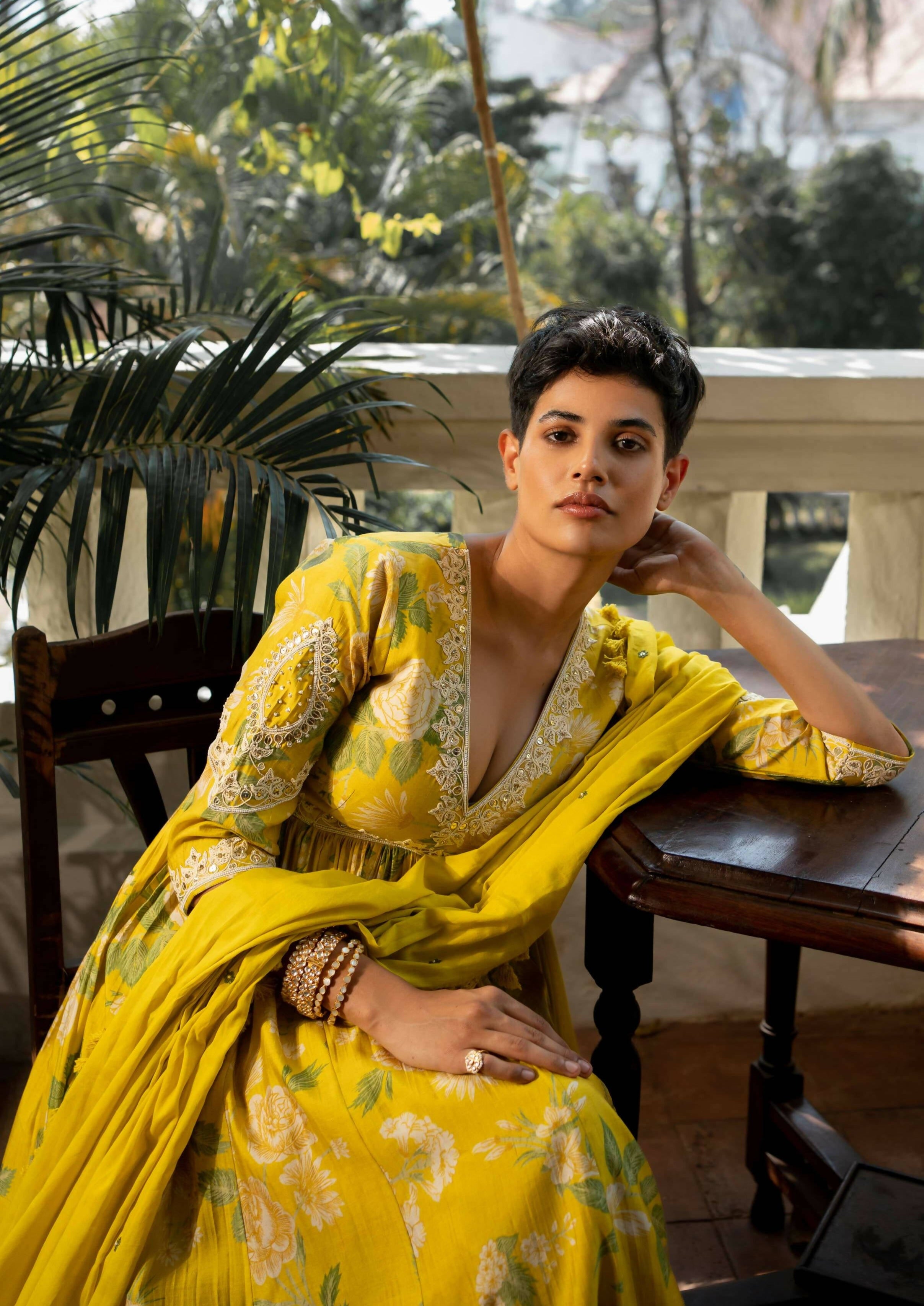 Garden of Bloom Anarkali Set