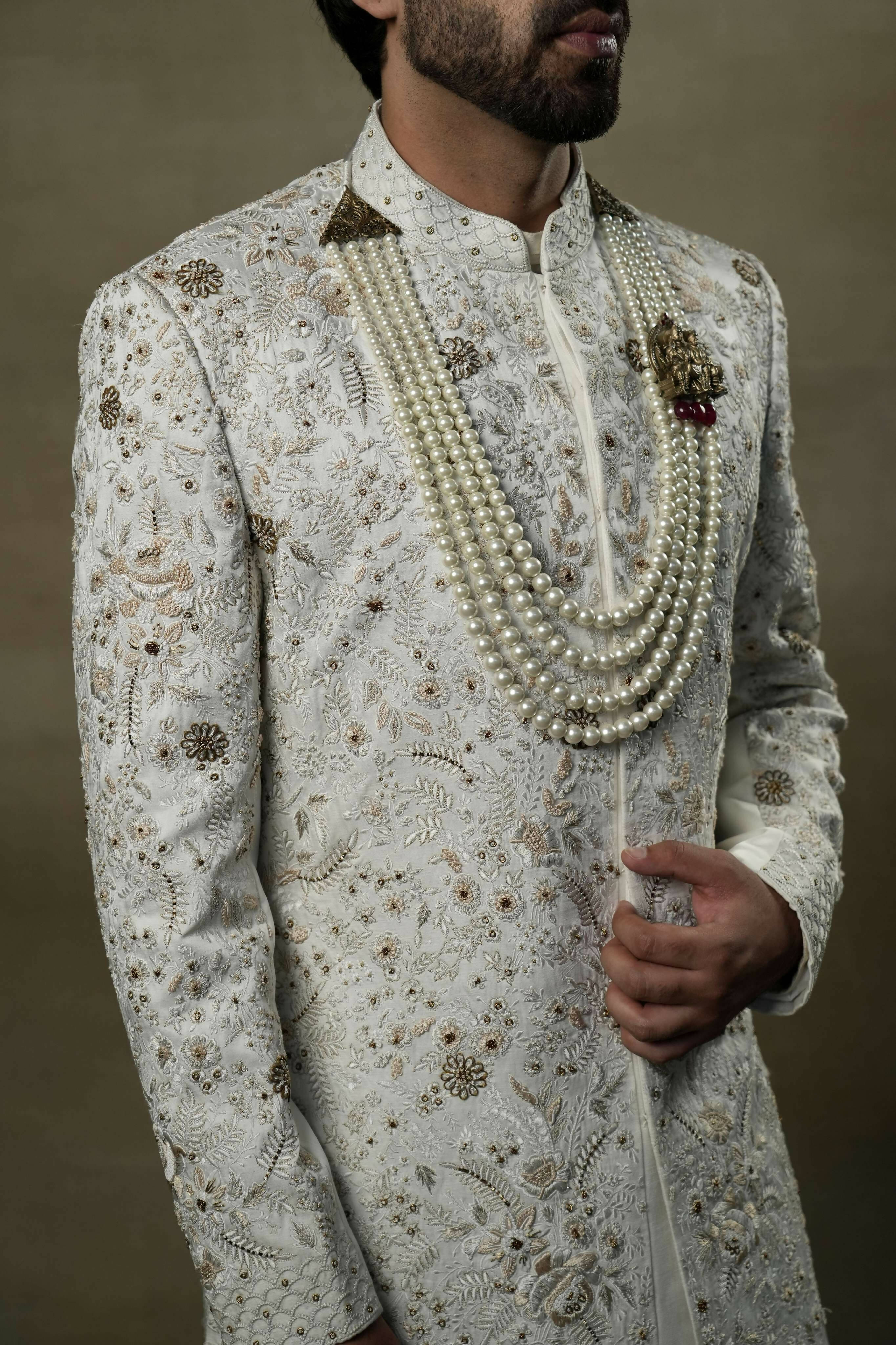 Ivory & Gold Sherwani