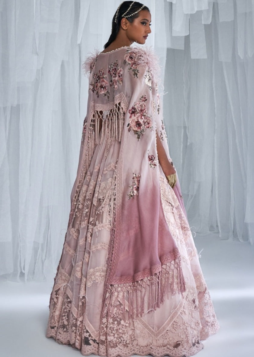 Harini Chantilly Lehenga Set