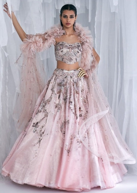 Harvest Gold Lehenga Set