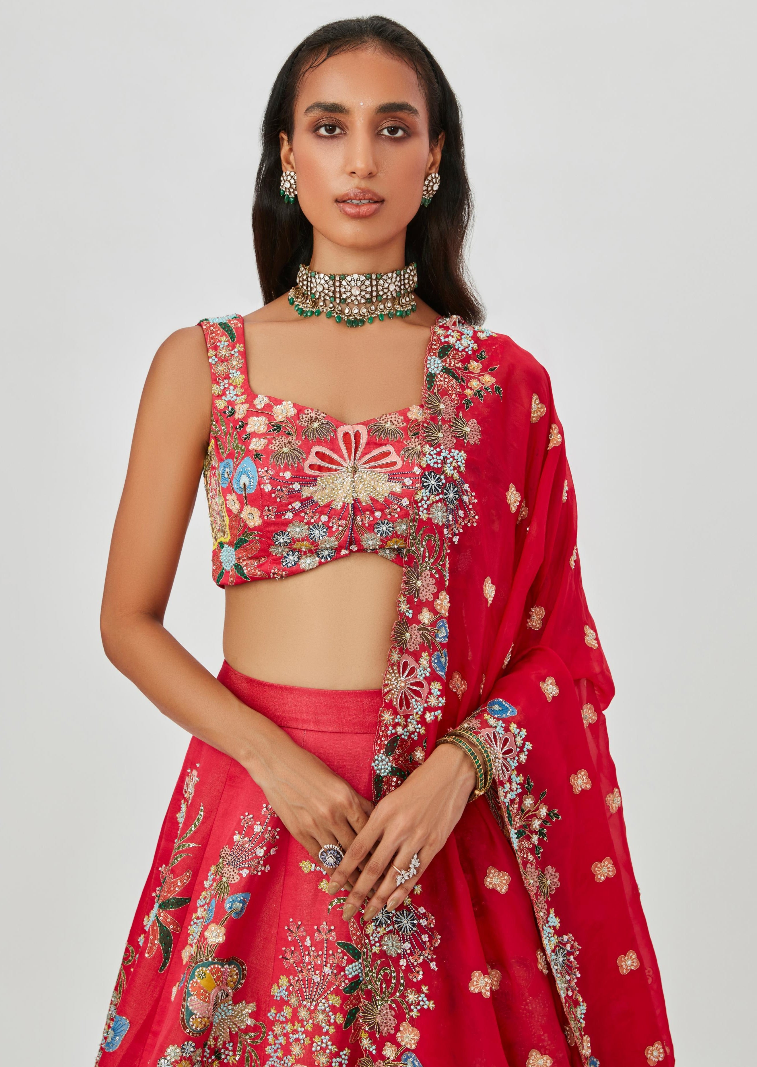 Zahra Lehenga Set