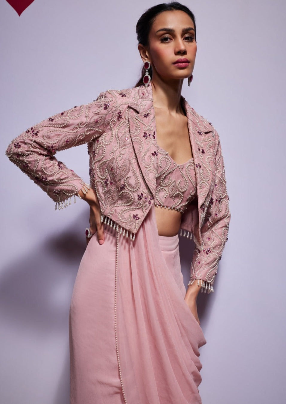 Bridget Sari Set with Jacket