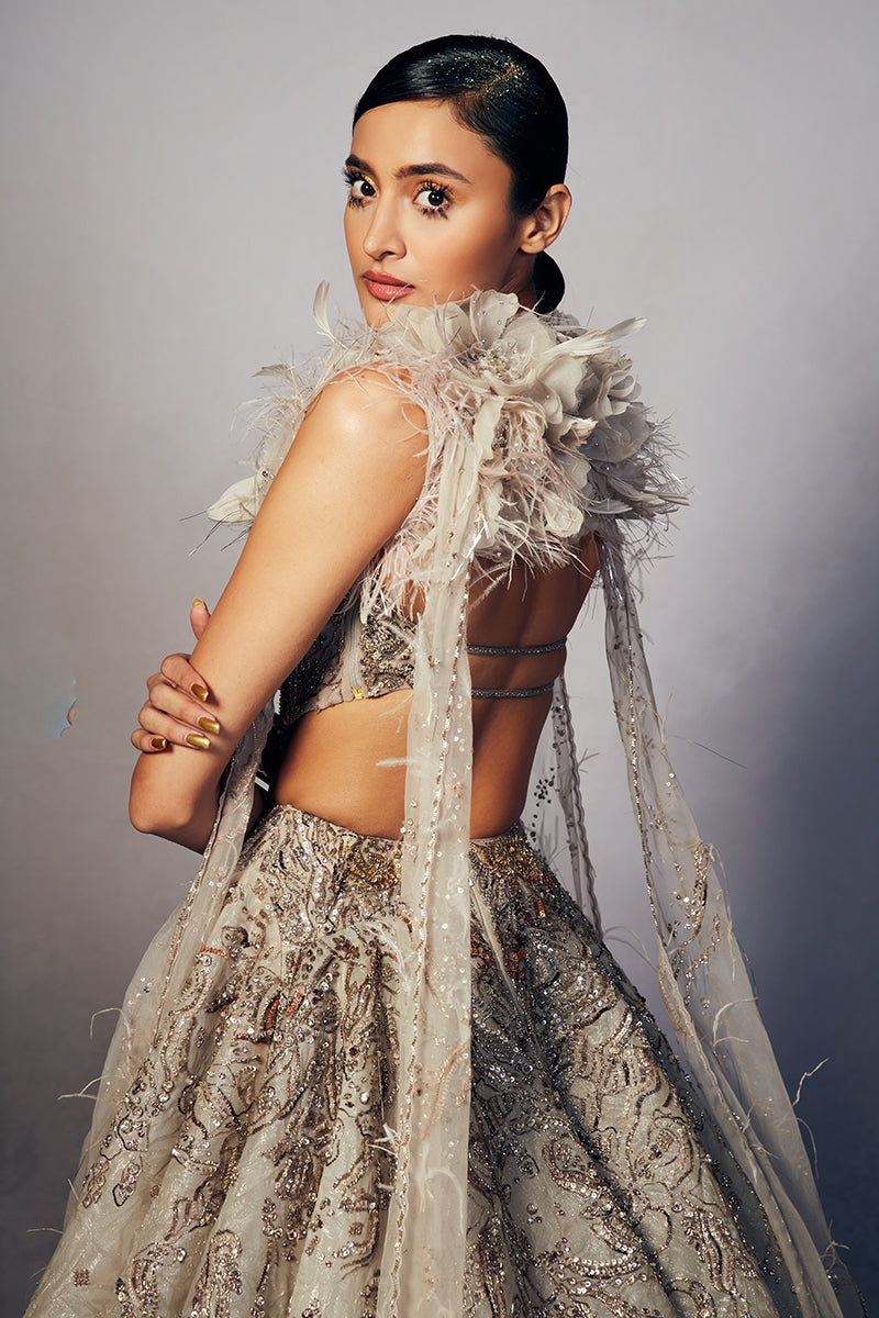 June Iridescent Skirt Set