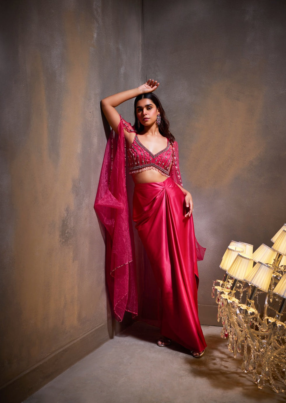Rose Skirt Set