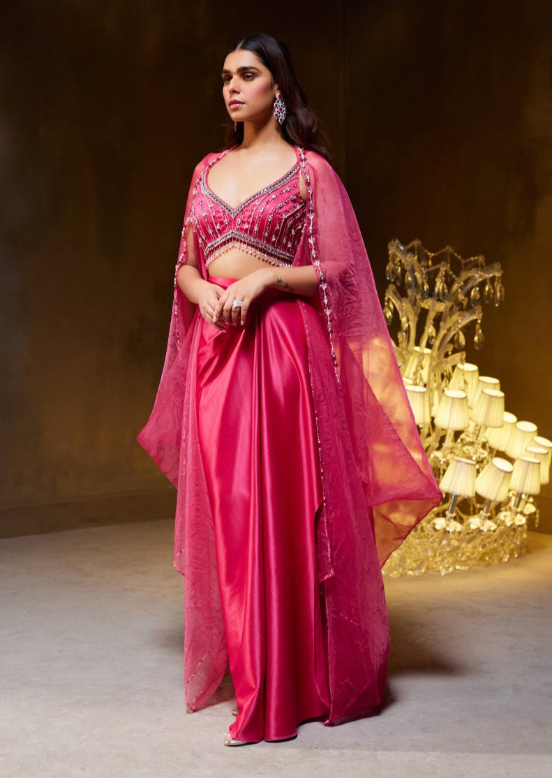 Rose Skirt Set