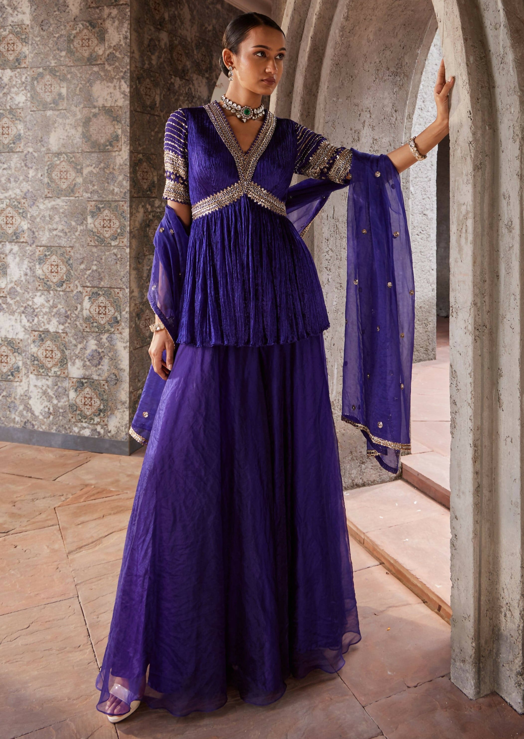 Jashan-E-Utsav Sharara Set