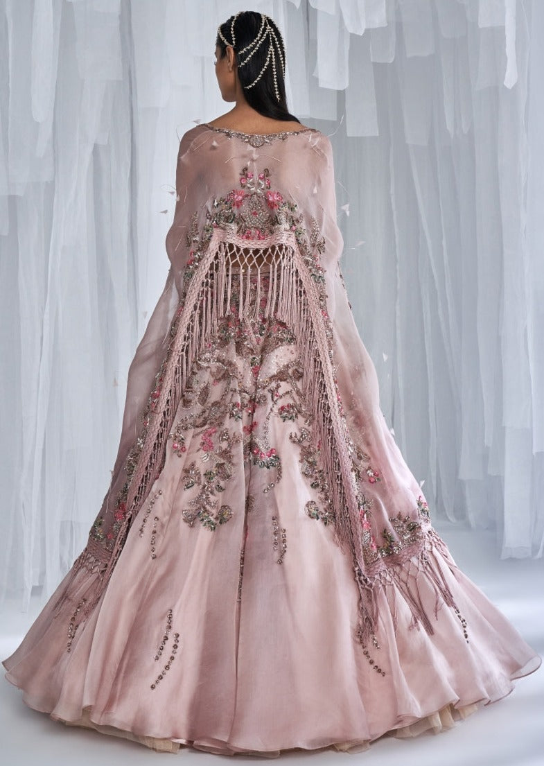 Rosalie Organza Lehenga Set