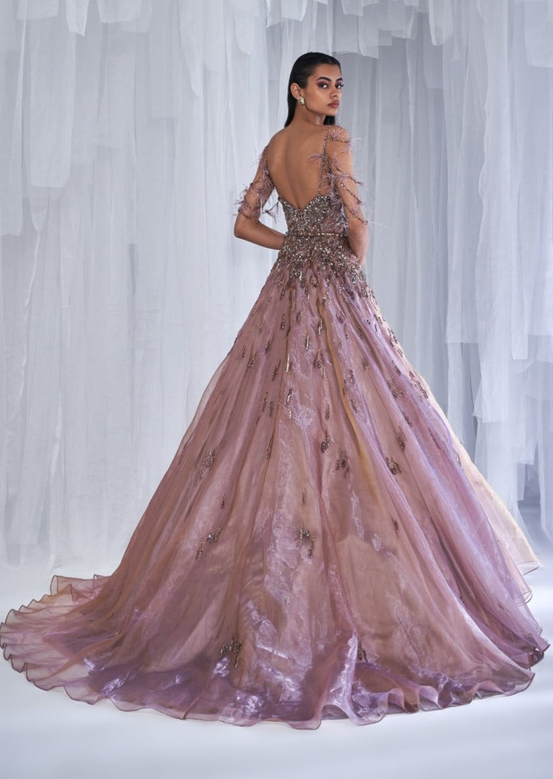 Sierra Organza Tissue Gown