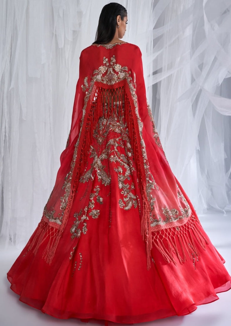 Sintra Silk Organza Lehenga Set