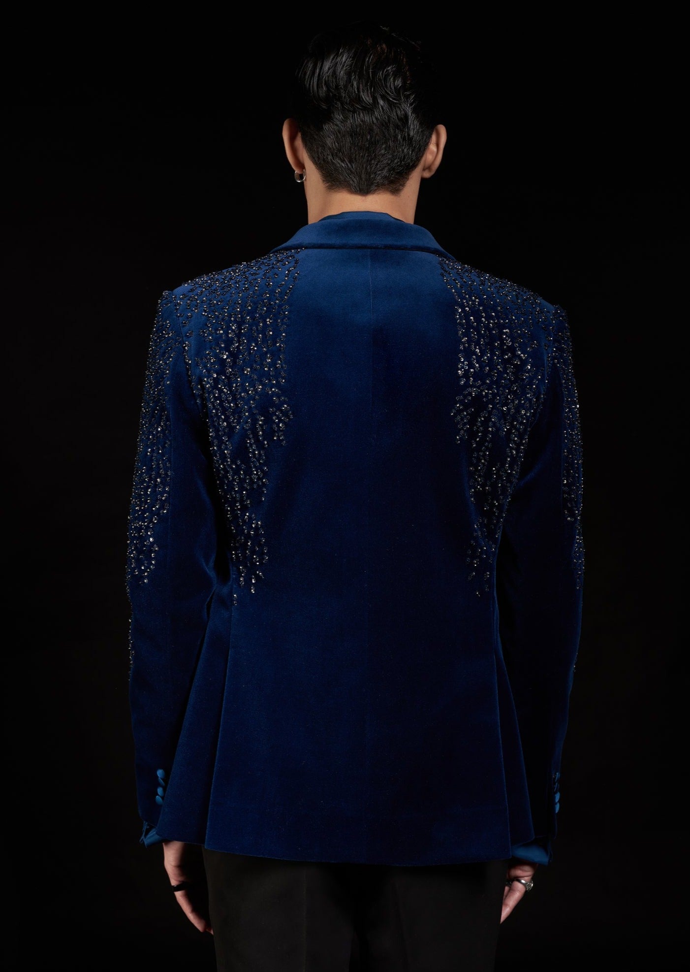 Sapphire Stellar Tuxedo Set