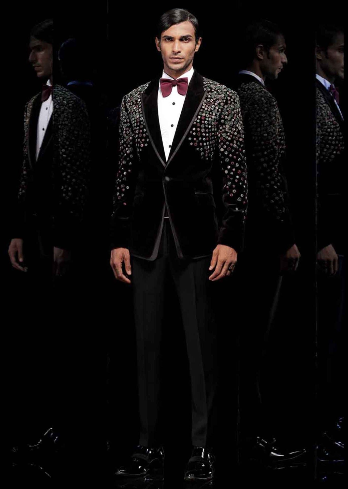 Orion Nebula Embedded Tuxedo Set
