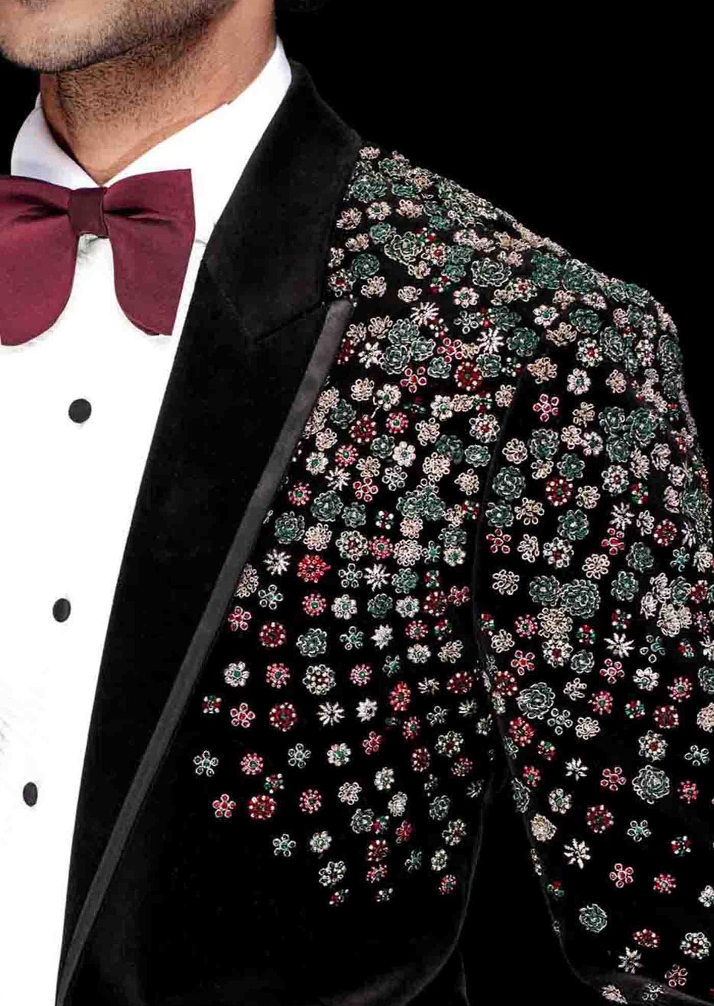 Orion Nebula Embedded Tuxedo Set