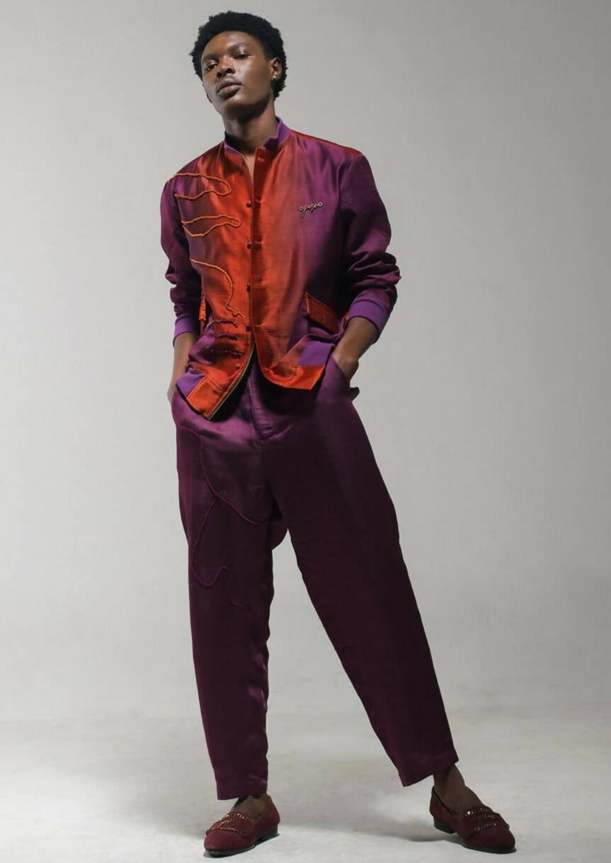 Purple Trousers