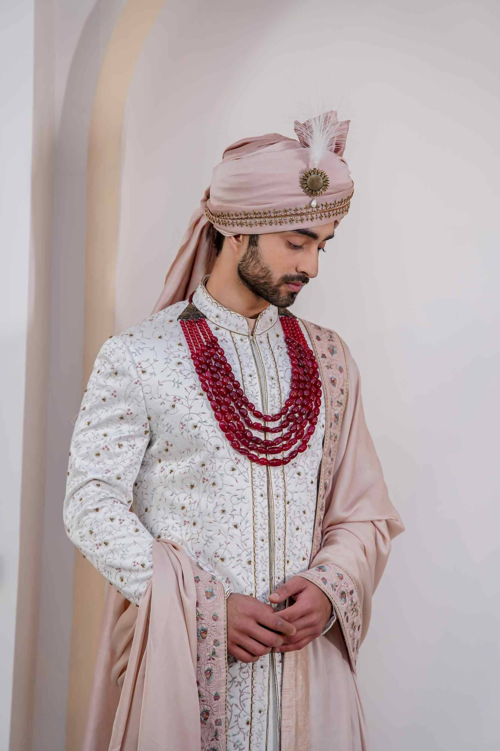 Ivory Chasm Sherwani Set